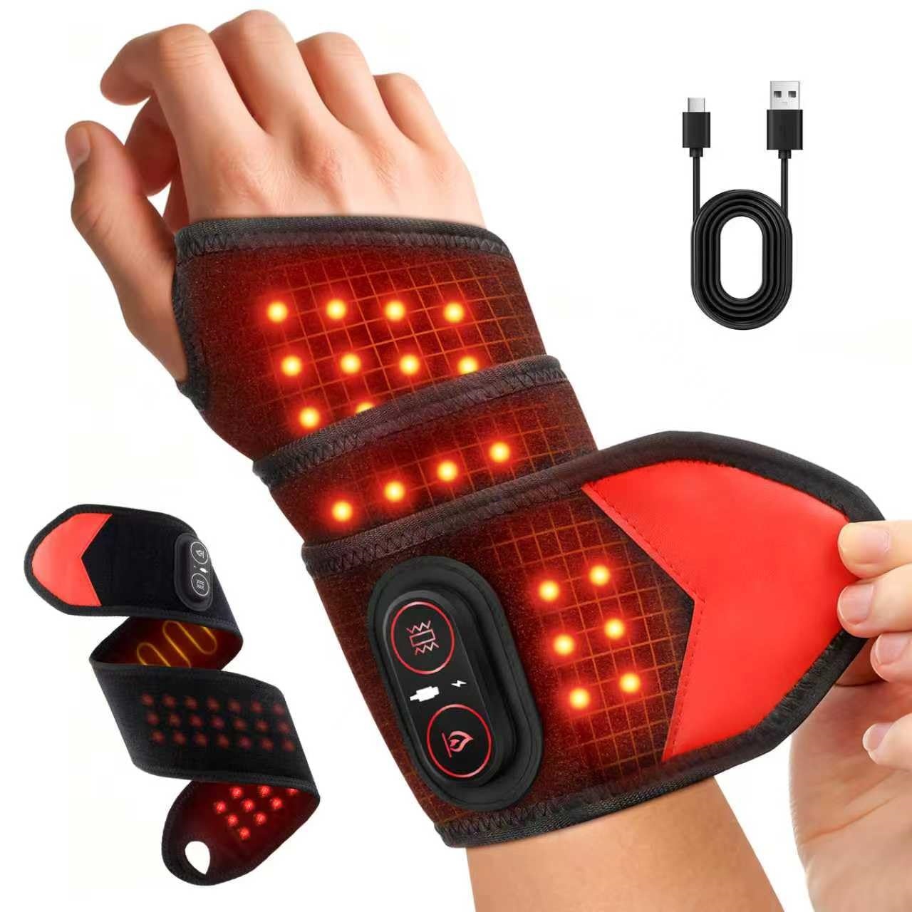 Ankle Brace - Attelle de thérapie par lumière rouge