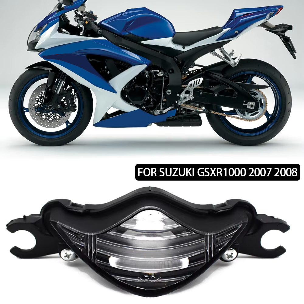 Running Headlamp - Phare avant transparent pour moto, lampe