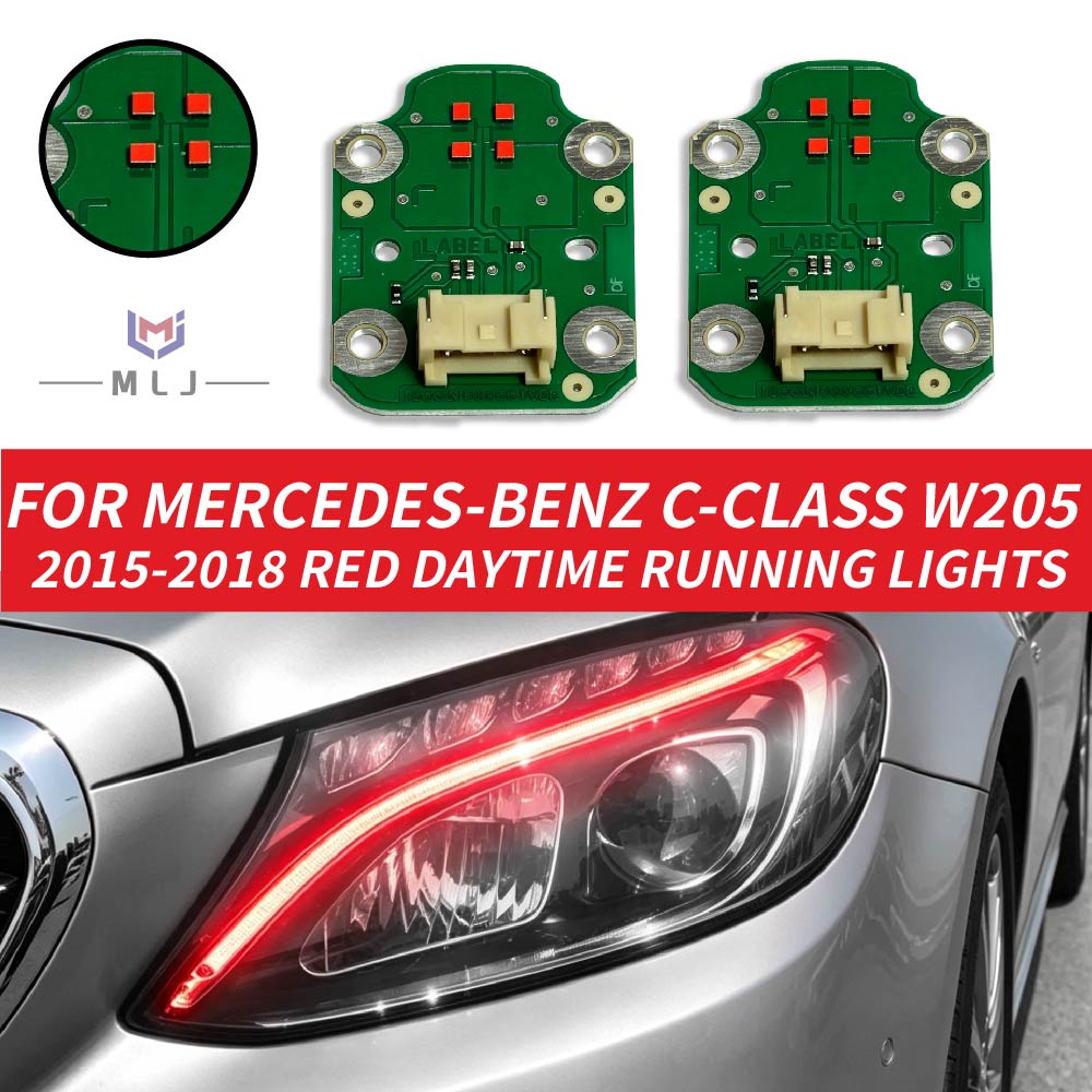 Running Headlamp - Pour Mercedes Benz Classe C W205