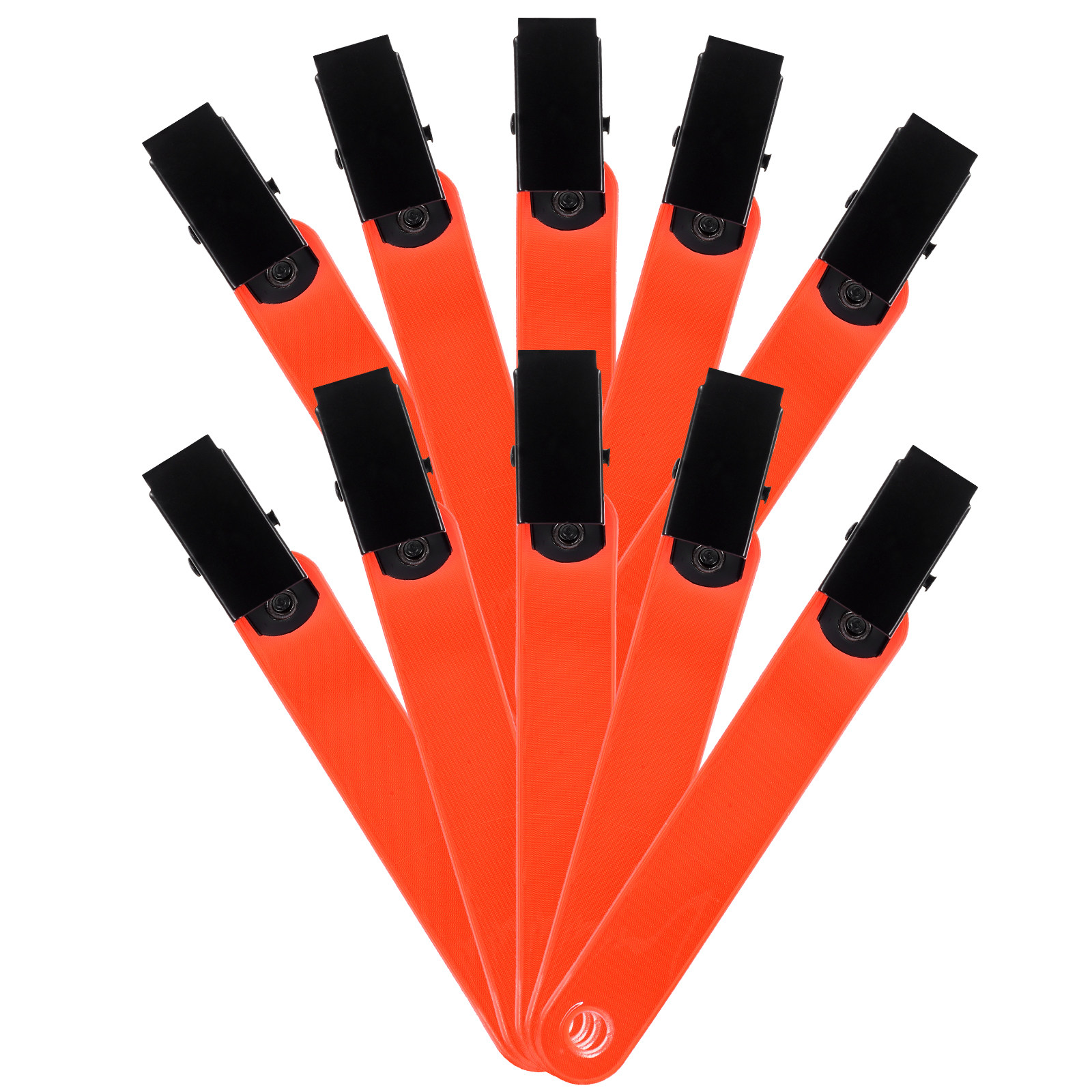 Running Visibility Gear - 12 pièces, bande fluorescente haute visibilité,