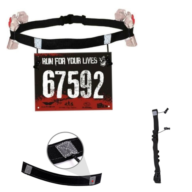 Race Bib - Ceinture numéro de course, sac de