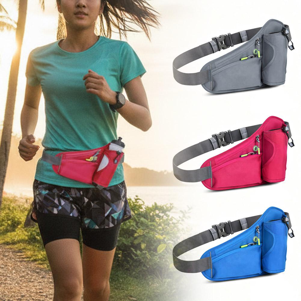 Running Belt - Sac banane avec porte-bouteille, sac bandoulière