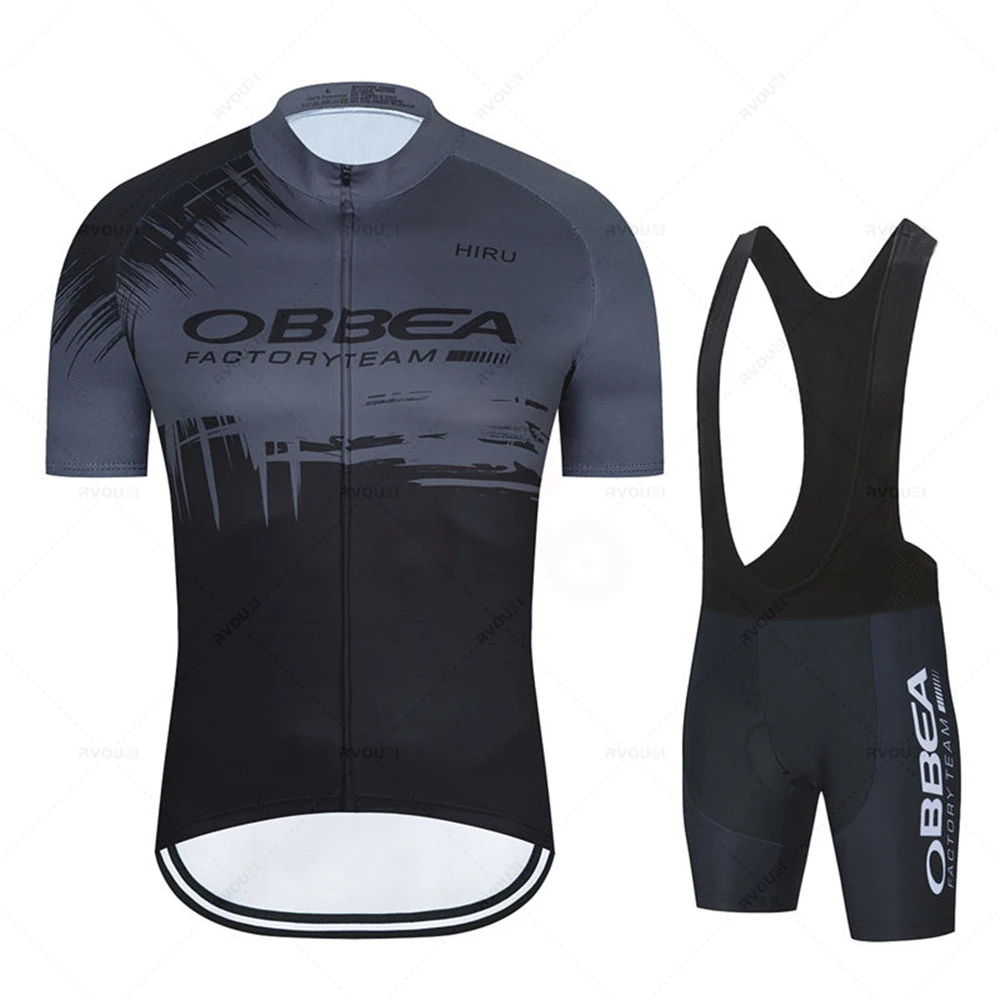 Race Bib - Hiru-Ensemble de maillot de cyclisme respirant,