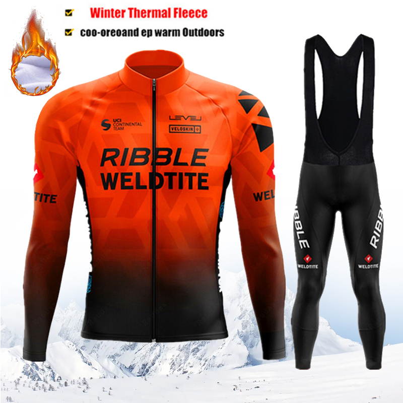 Race Bib - Ensemble de maillot de cyclisme d'hiver