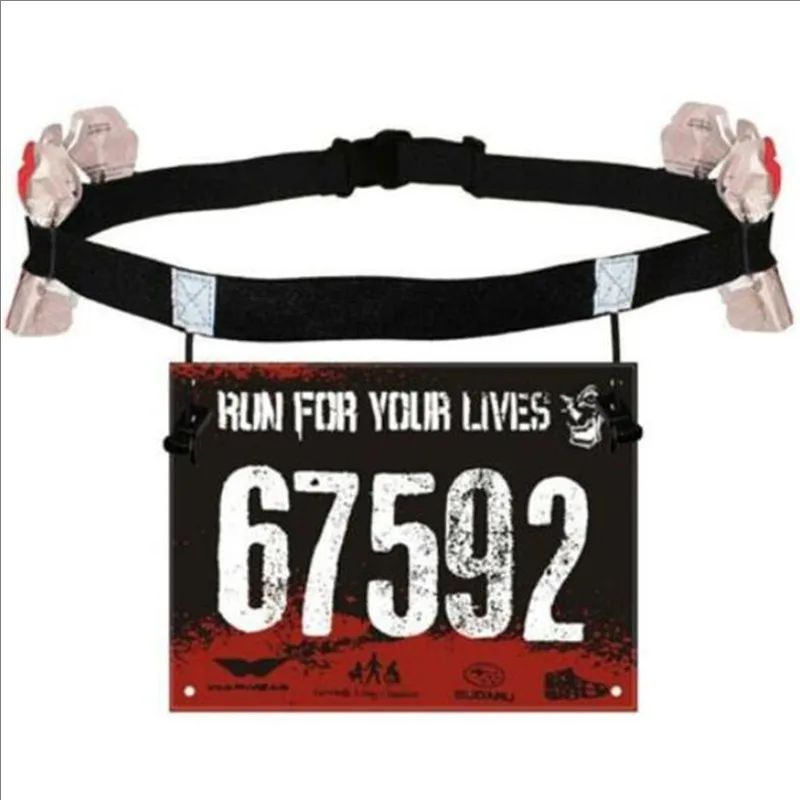 Race Bib - Ceinture porte-dossard pour course à pied,