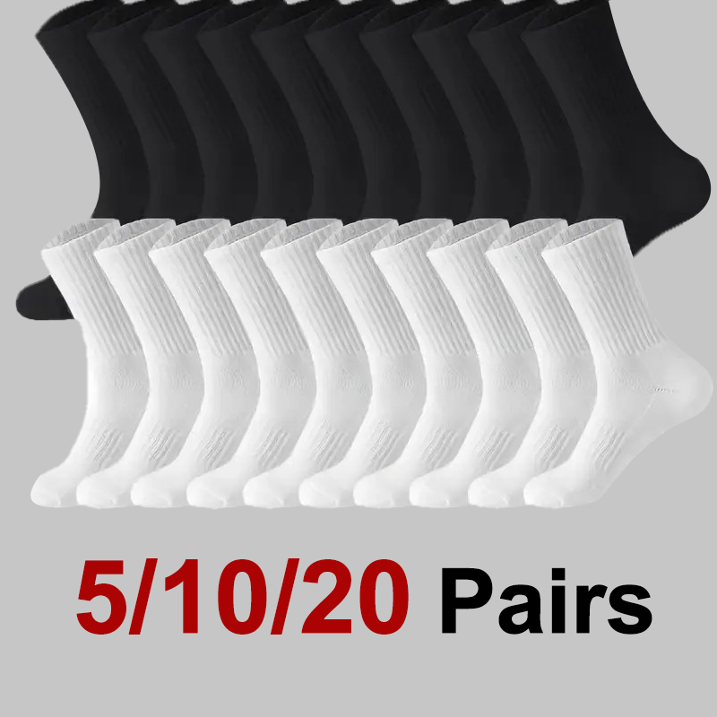 Sports Socks - 5/10/20 paires de chaussettes pour hommes,