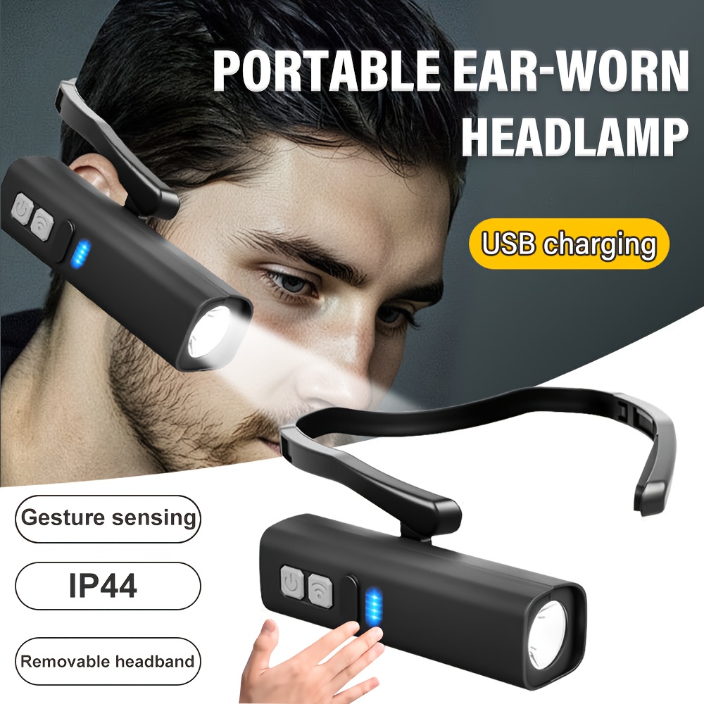 Running Headlamp - Lampe frontale à clip d'oreille 2025