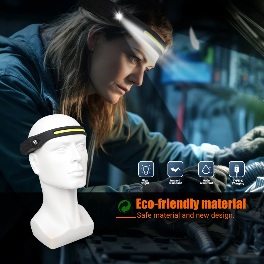 Phare Rechargeable capteur de  - Running Headlamp avis et prix