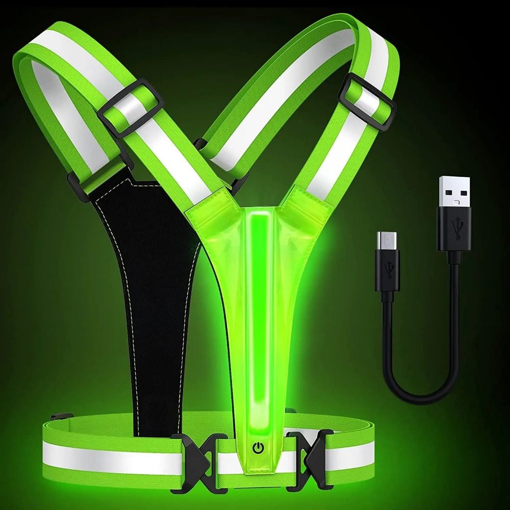 Gilet réfléchissant à LED rech - Running Visibility Gear avis et prix