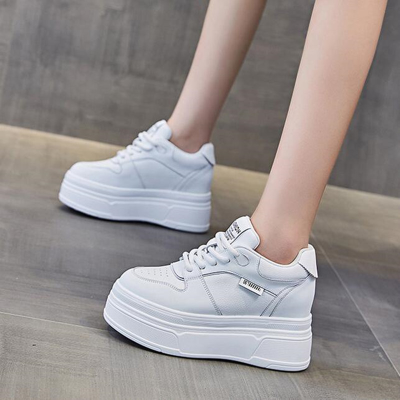 9CM en cuir véritable nouvelle - Running Shoes Women avis et prix