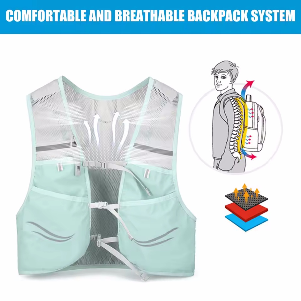 Gilet de course réfléchissant, - Hydration Vest avis et prix
