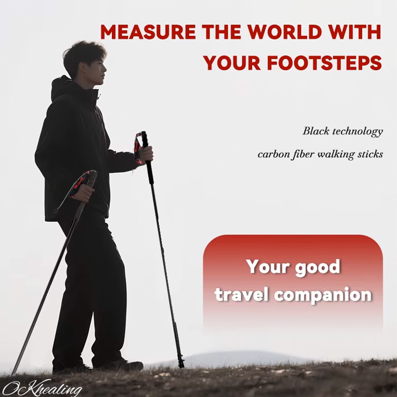 OKHEALING Bâtons de randonnée  - Trekking Pole Carbon avis et prix