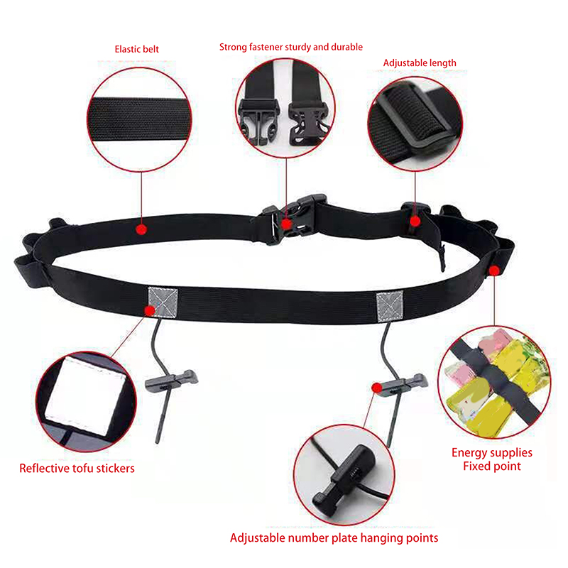 Ceinture numéro de course, sac - Running Belt avis et prix