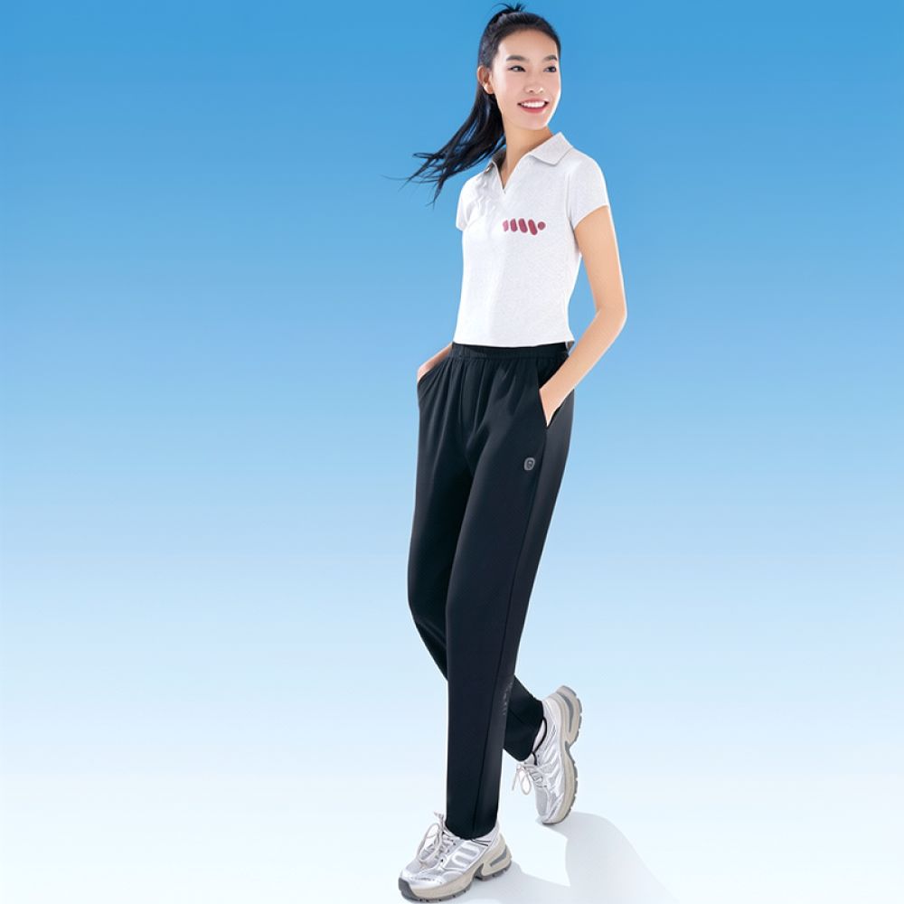 Pantalon droit décontracté pou - Running Gear Junior avis et prix