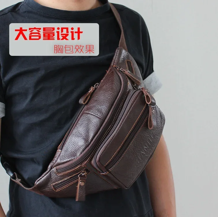 Sac de taille en cuir de vache - Running Belt avis et prix