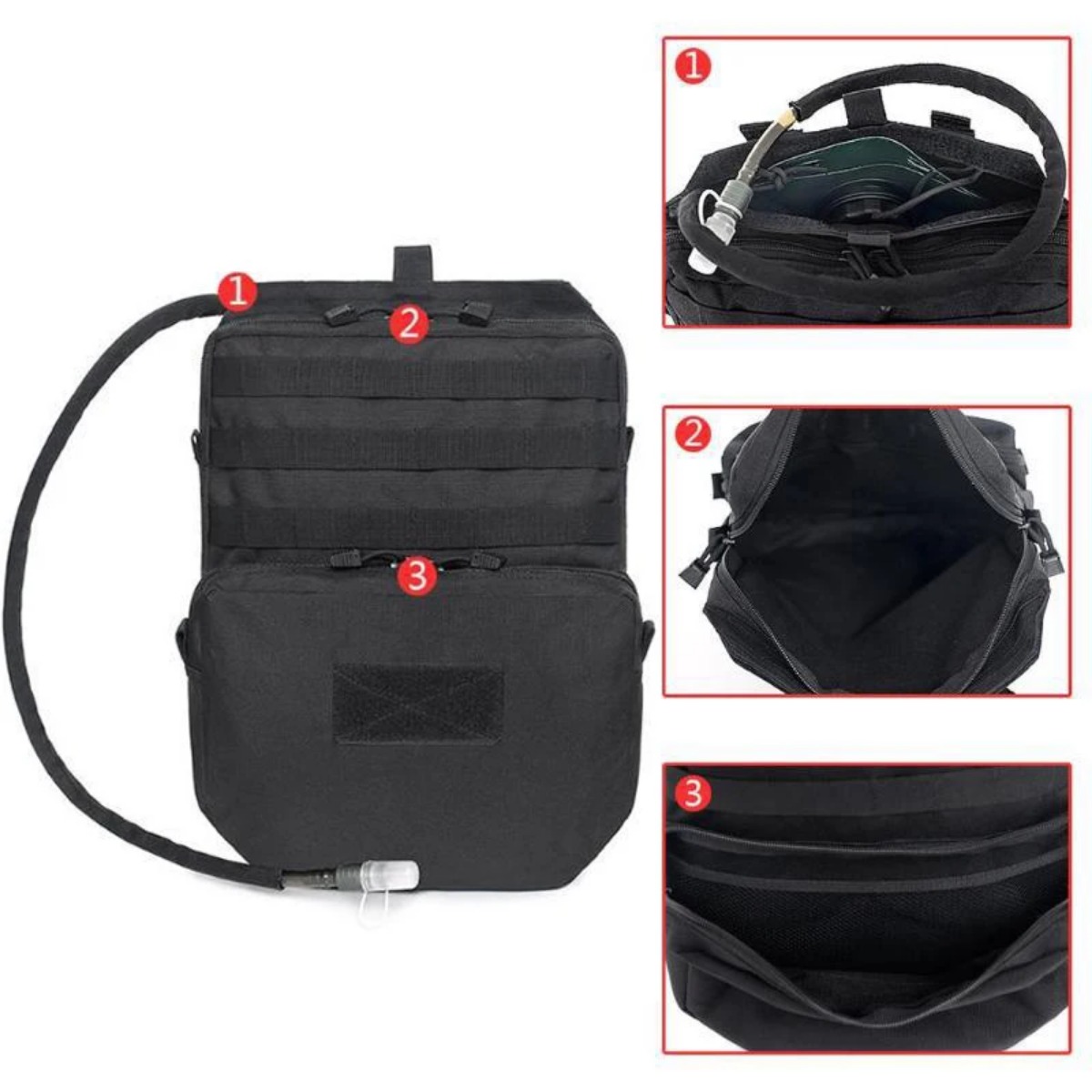 GlaEDC-Sac à dos d'hydratation - Hydration Vest avis et prix