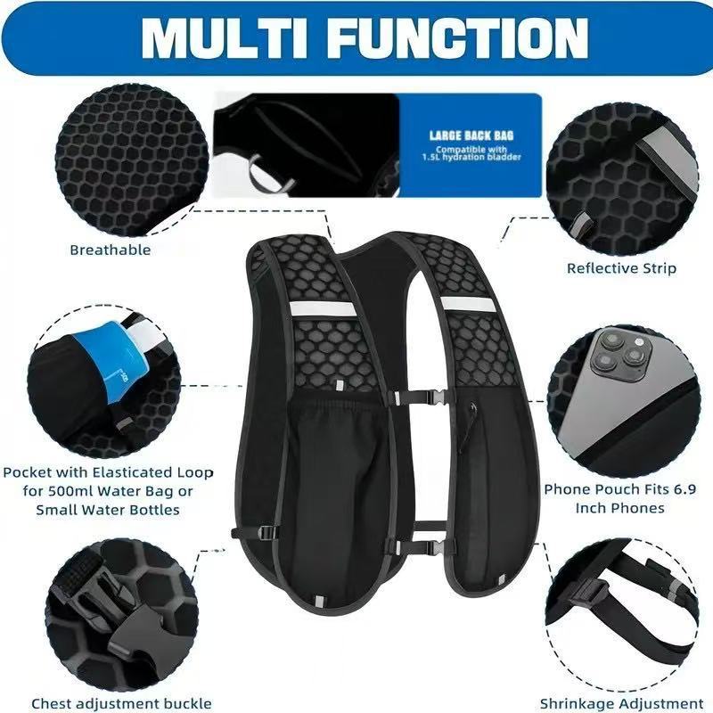 Gilet de course unisexe résist - Hydration Vest avis et prix