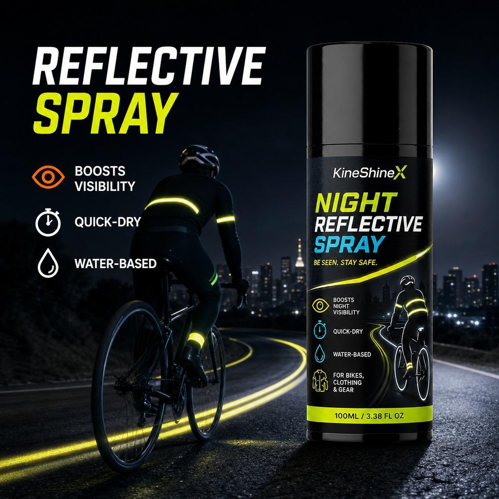 Spray réfléchissant de nuit 10 - Running Visibility Gear avis et prix