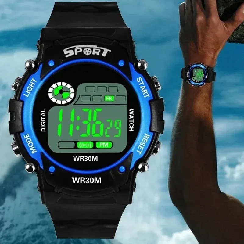 Montre électronique pour enfan - Running Watch avis et prix