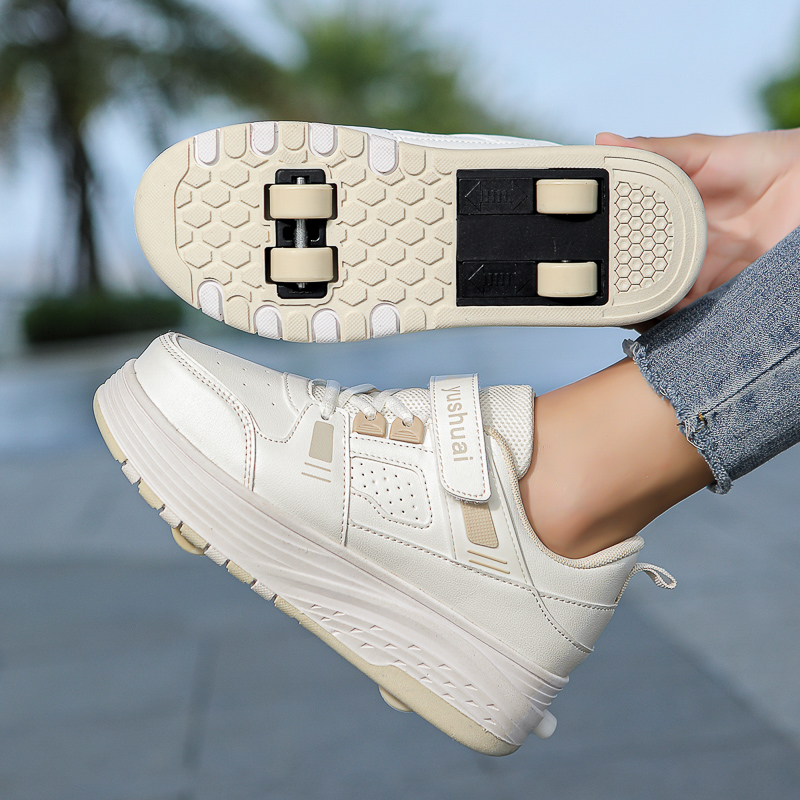 Patins à quatre roues pour gar - Running Shoes Men avis et prix