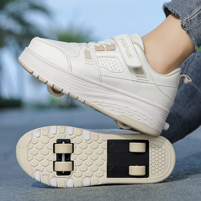 Patins à quatre roues pour gar - Running Shoes Men avis et prix
